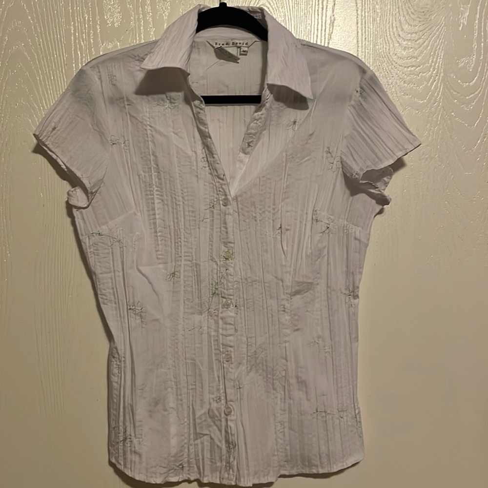 White button up shirt